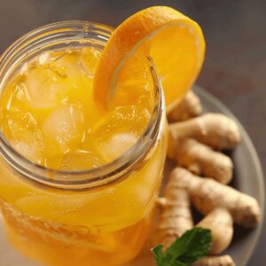 Iced Orange Ginger Green Tea Recipe