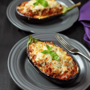 Mediterranean Stuffed Eggplants Recipe