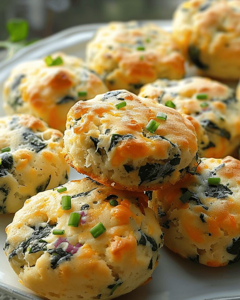 Crispy Spinach and Cheese Breakfast Bites Recipe