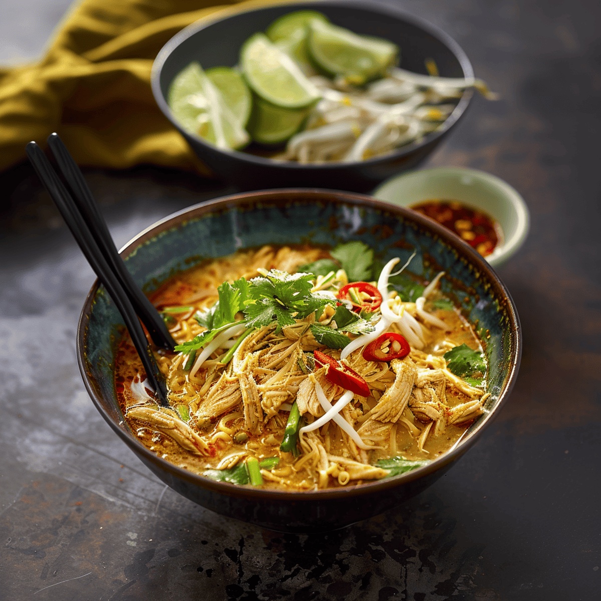 Quick Chicken Laksa Recipe