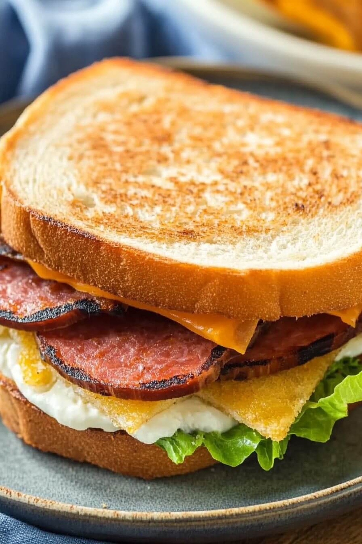 Crispy Fried Bologna Sandwiches Recipe