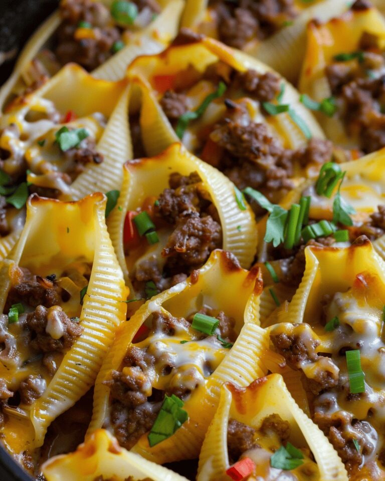 Sizzling Philly Cheesesteak Pasta Shells Recipe