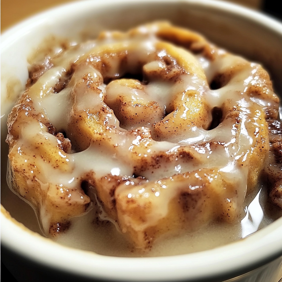 Cozy Crock-Pot Cinnamon Roll Casserole Recipe