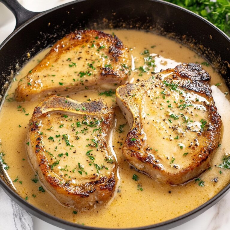Crispy Garlic Parmesan Pork Chops Recipe