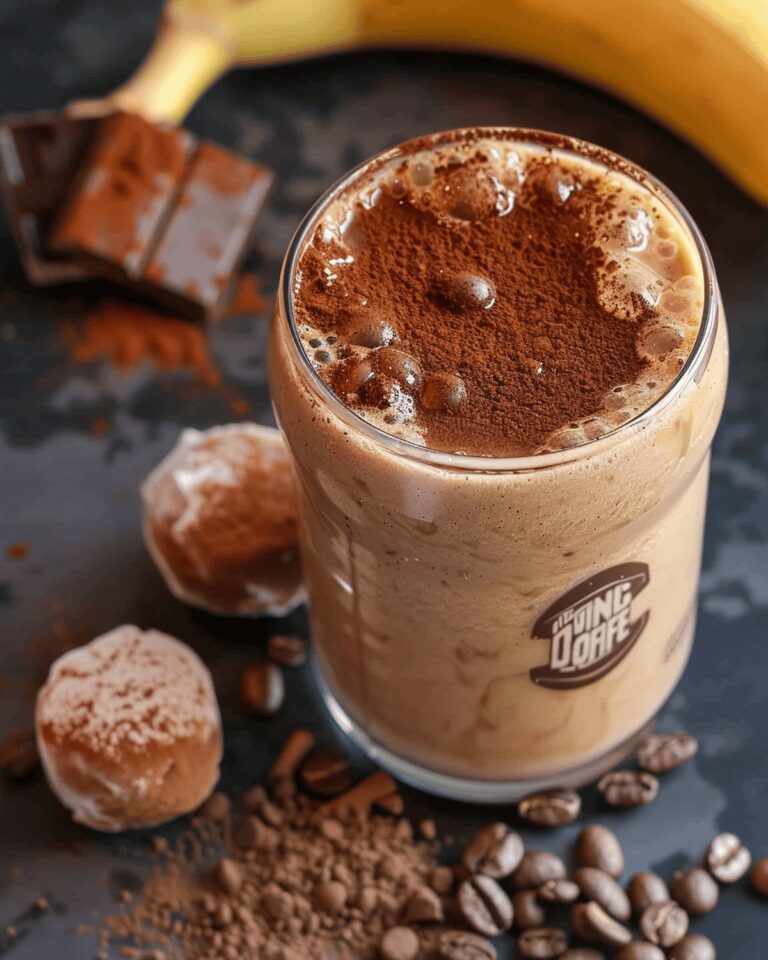 Creamy Coffee Banana Smoothie Recipe
