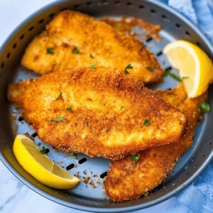 Air Fryer 3 Ingredient Fried Catfish Recipe