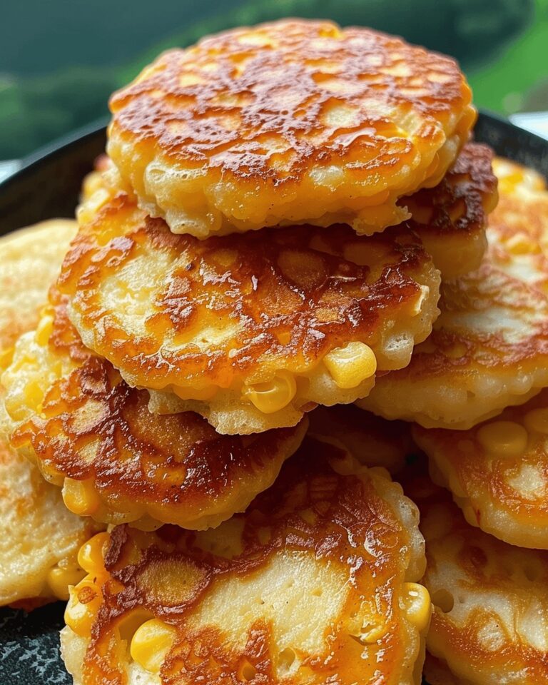 Fluffy Sweet Corn Pancakes Recipe