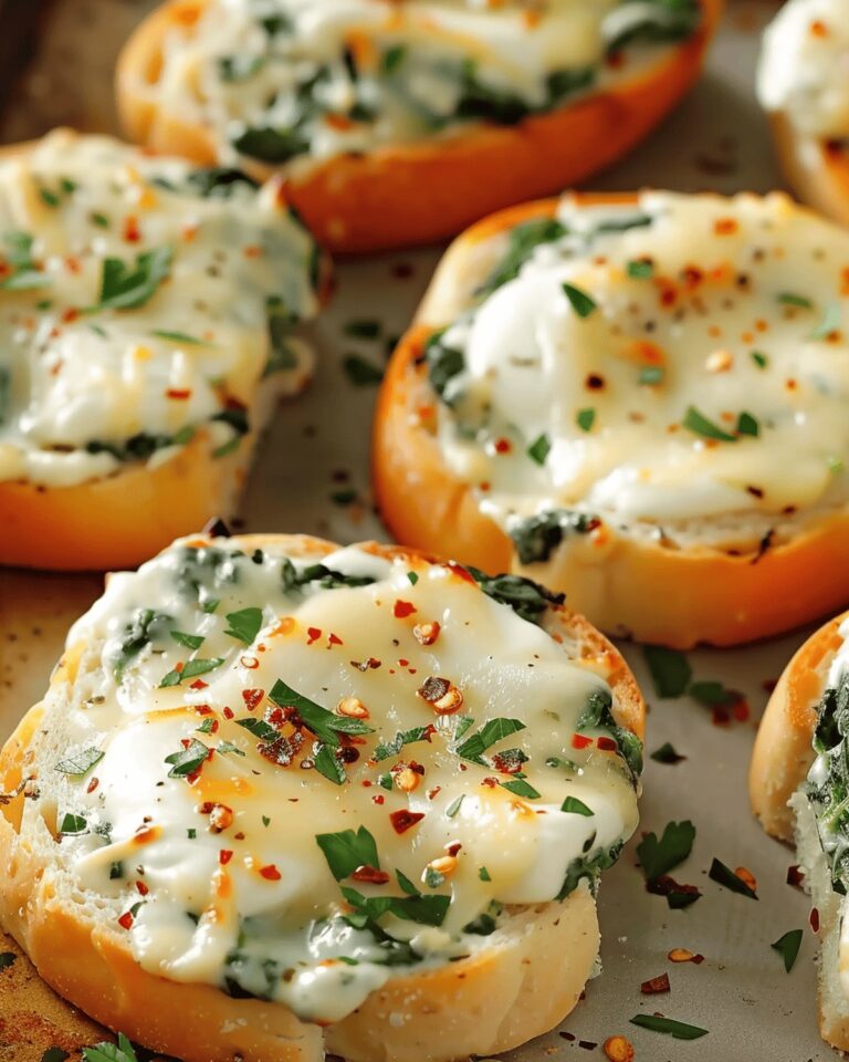 Crispy Spinach-Artichoke Toasts Recipe
