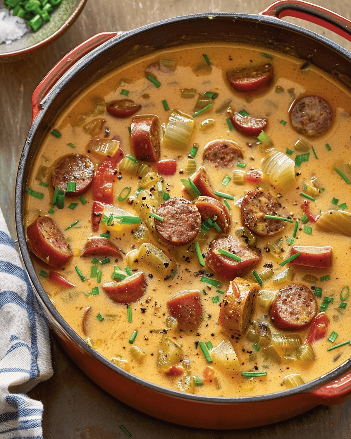 Spicy Cajun Andouille Potato Recipe