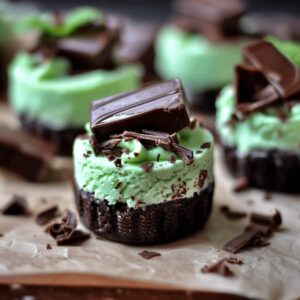 Andes Mint Mini Cheesecakes Recipe