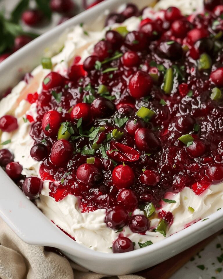 Spicy Cranberry Jalapeno Cream Cheese Spread Recipe