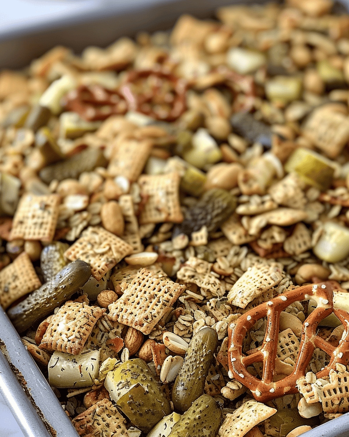 Dill Pickle Snack Mix Delight Recipe