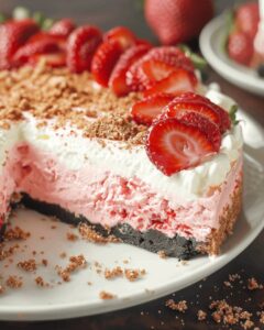 Velvety Strawberry Creamy Cheesecake Recipe