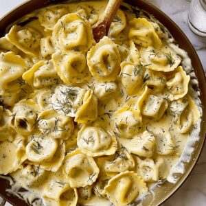 Creamy Lemon-Dill Tortellini Recipe