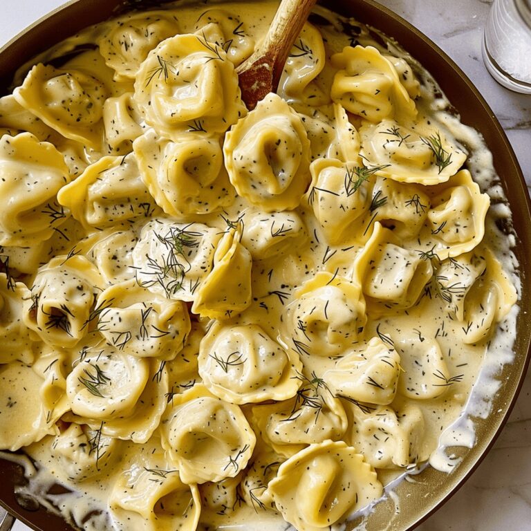 Creamy Lemon-Dill Tortellini Recipe