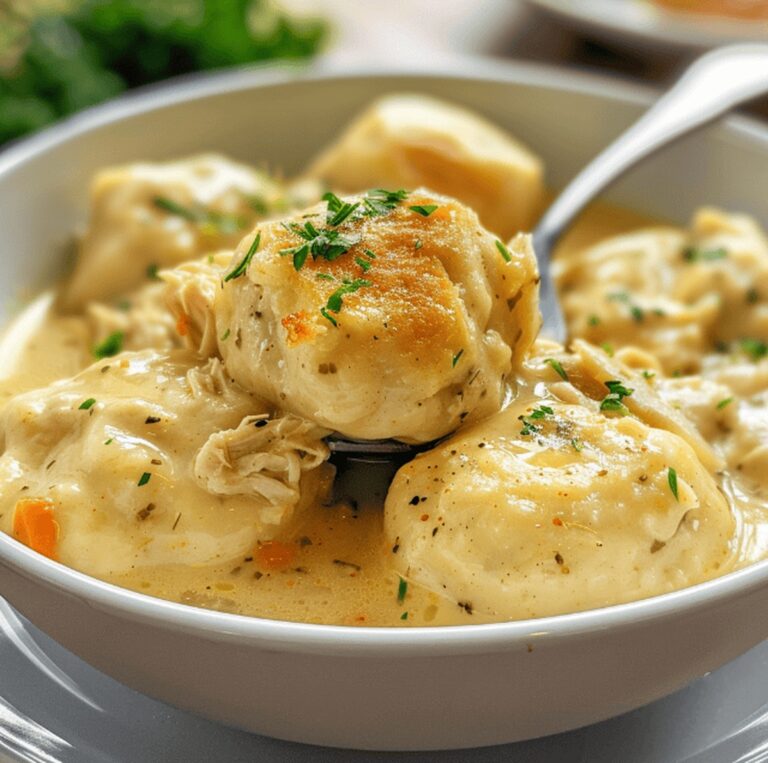 Chicken and Herb Dumplings Stew Recipe