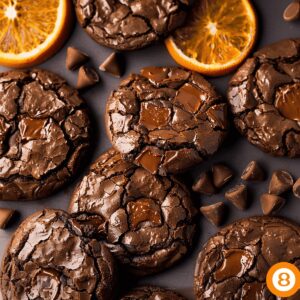 Chocolate Orange Brownie Cookies Recipe