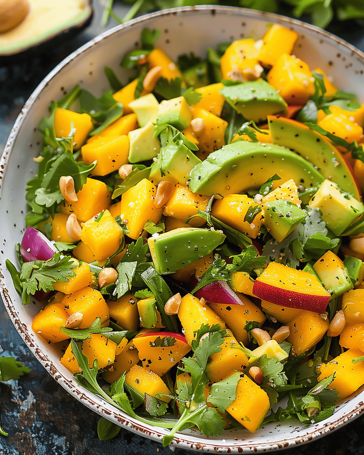 Healthy Arugula and Mango Salad Recipe