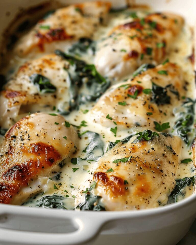Hearty Spinach Chicken Bake Recipe