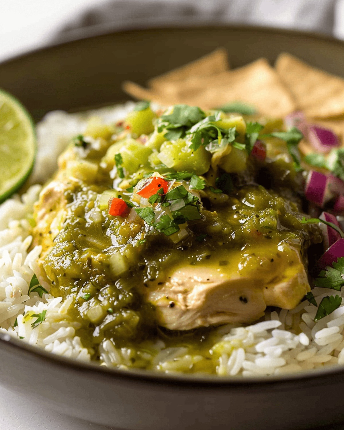 Tangy Salsa Verde Chicken Recipe