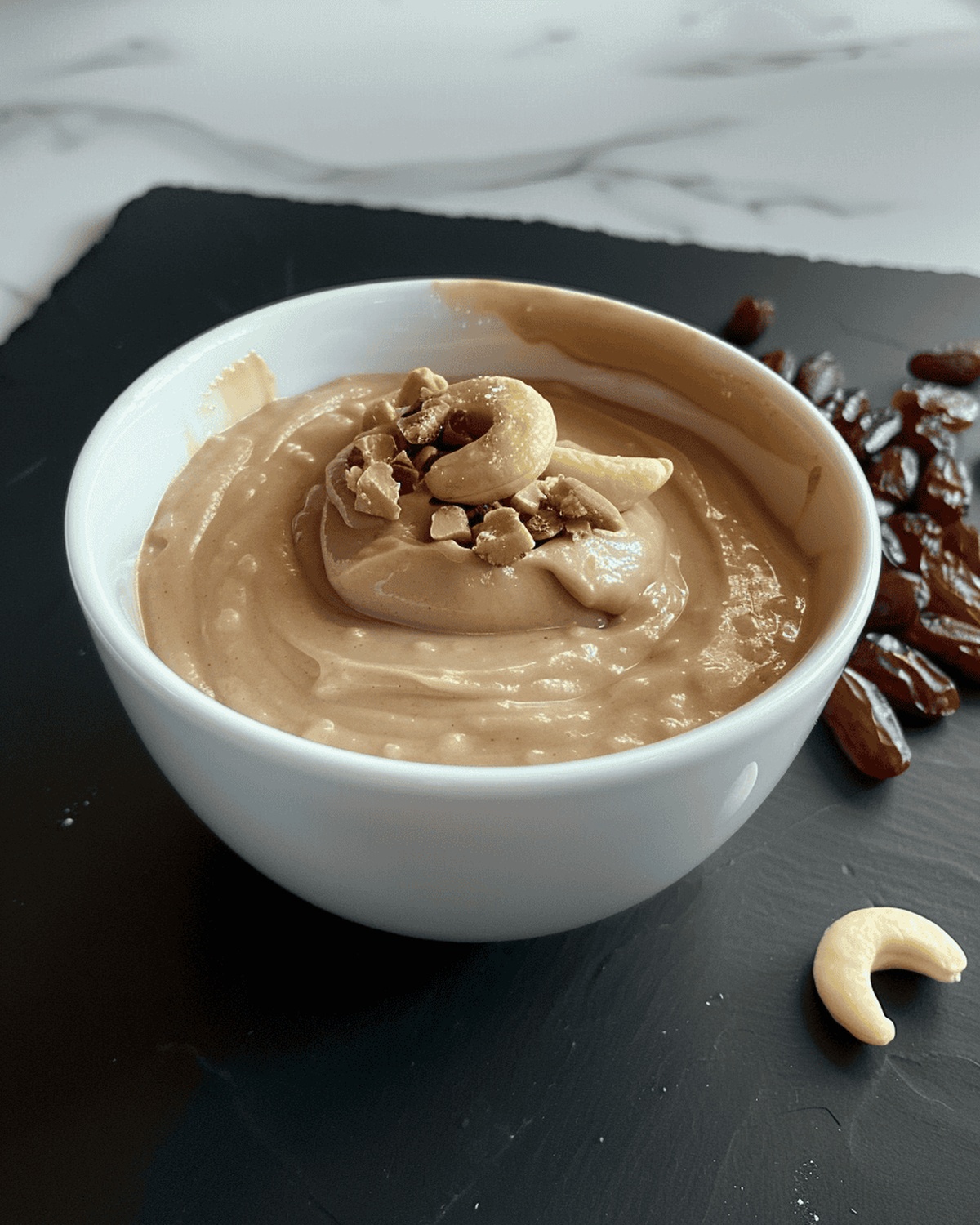 Cashew Date Caramel Cream Recipe