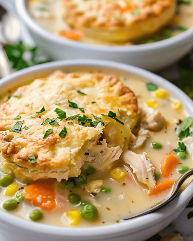 Chicken Pot Pie Soup Recipe