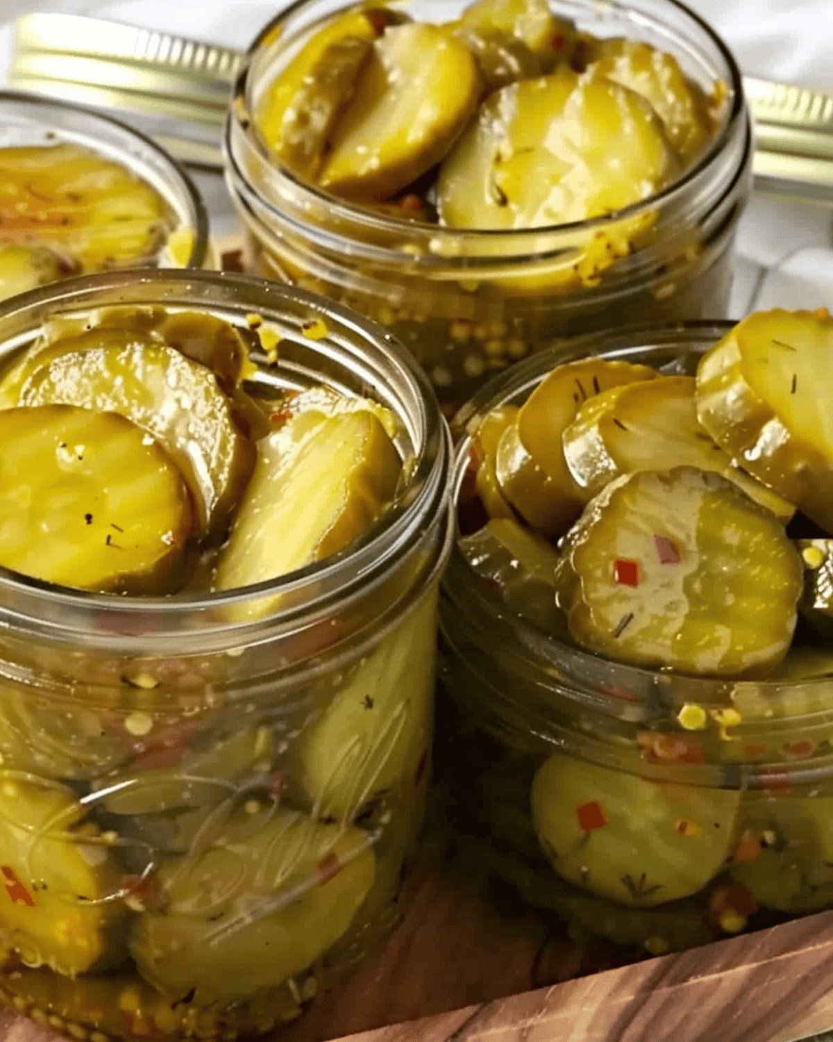 Tantalizing Spicy Sweet Dills Recipe