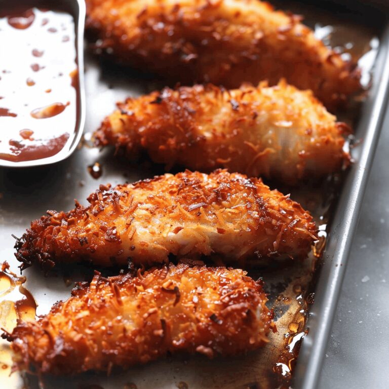 Crispy Coconut Chicken Tenders Recipe