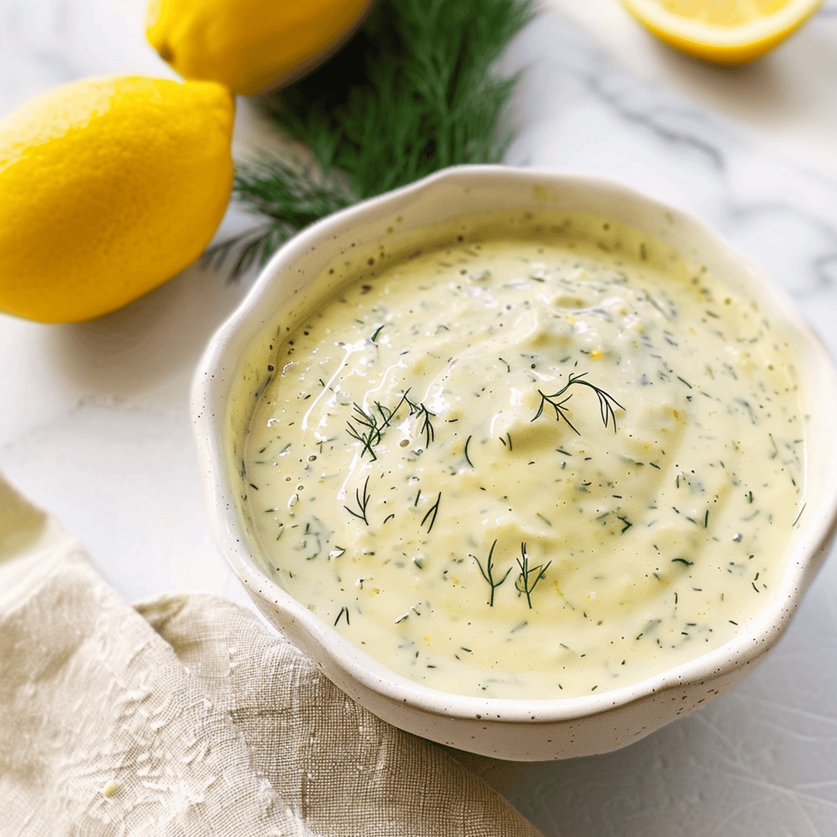 Zesty Lemon Dill Sauce Recipe