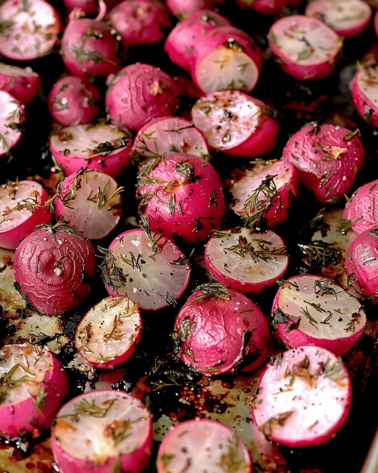 Dill Roasted Radishes Recipe