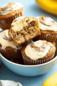 Heavenly Banana Cream Cheese Muffins Recipe