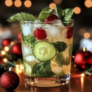 Festive Christmas Mojito Recipe