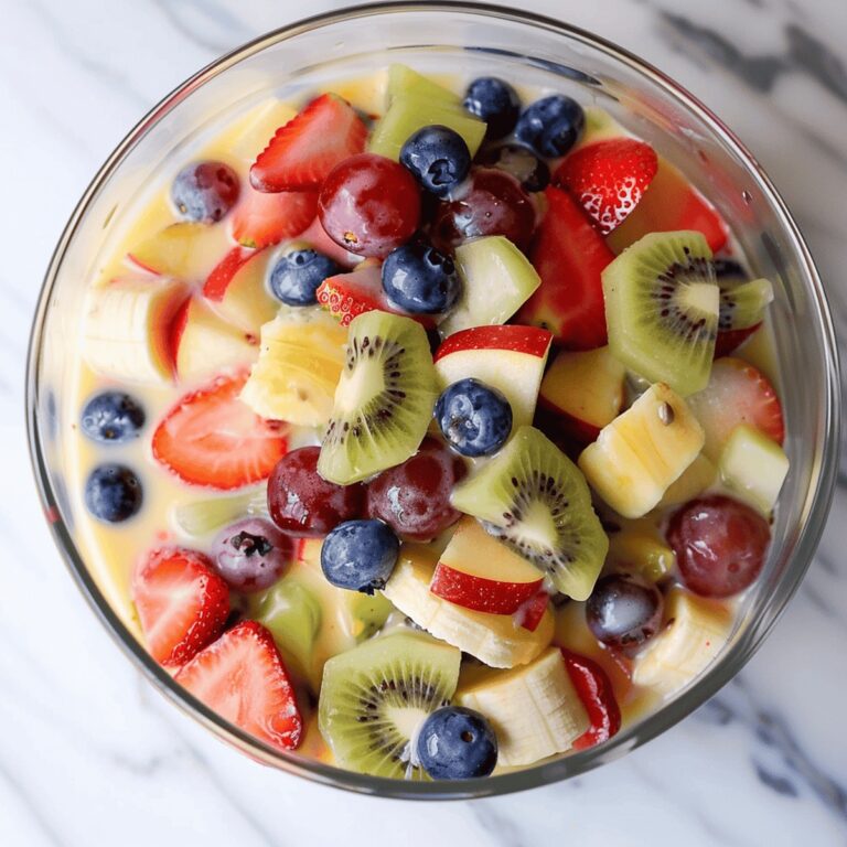 Fruit Salad with Condensed Milk Recipe