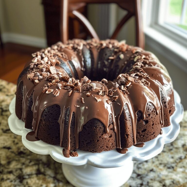 Easy German Chocolate Bundt Cake Recipe