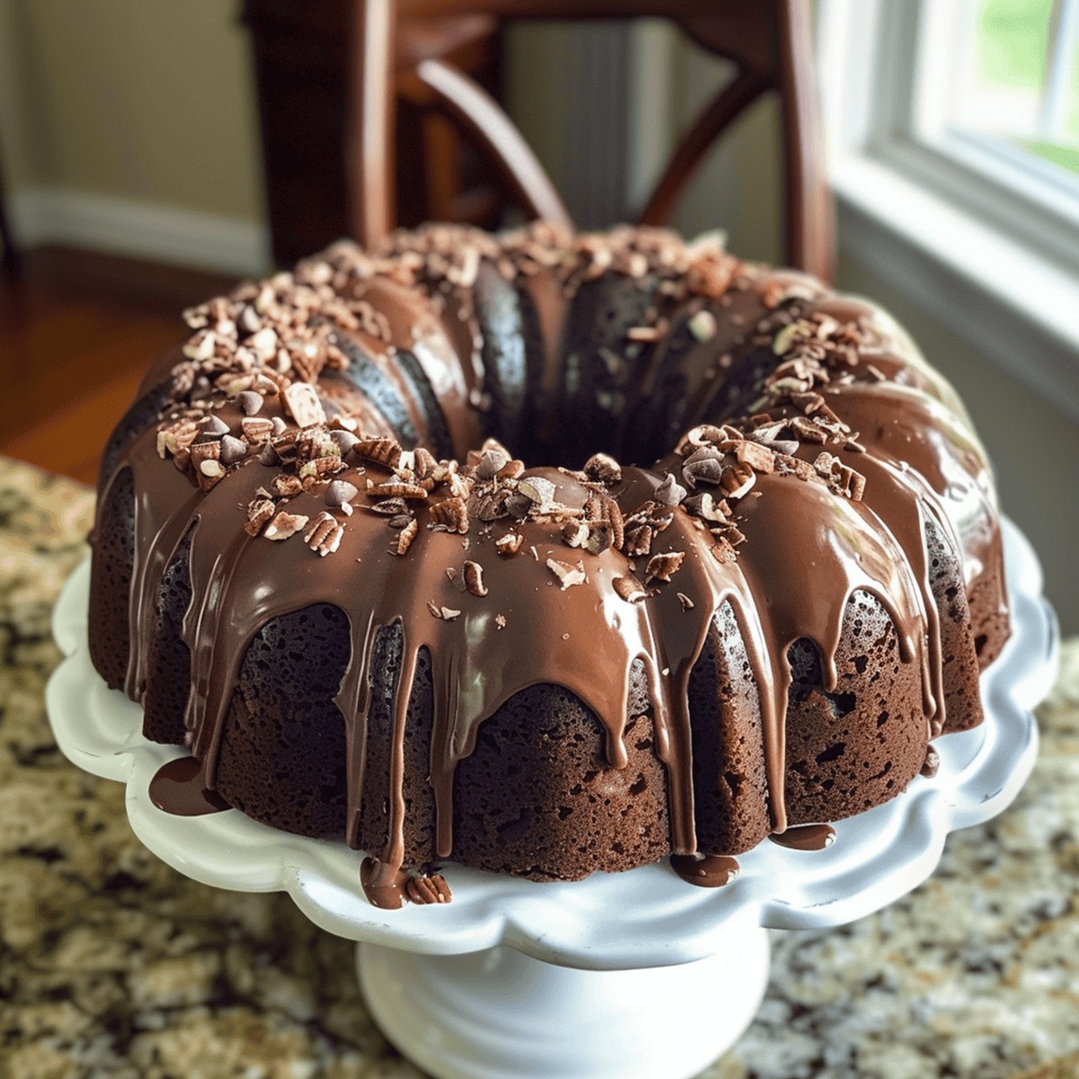 Easy German Chocolate Bundt Cake Recipe