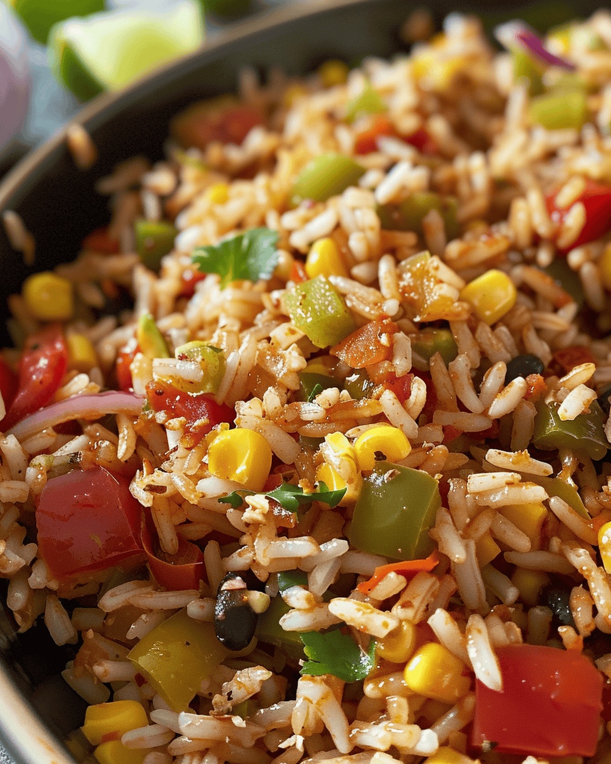 Vibrant Vegetarian Rice Medley Recipe