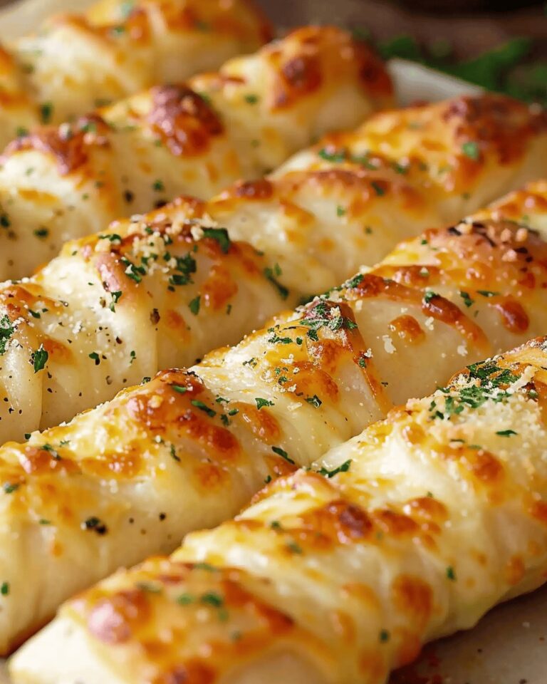 Crispy Garlic Bread Twists Recipe