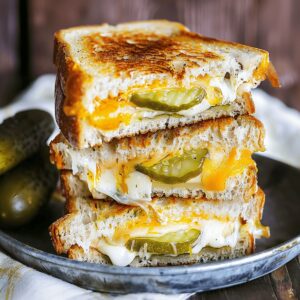 Pickle Grilled Cheese Sandwich Recipe