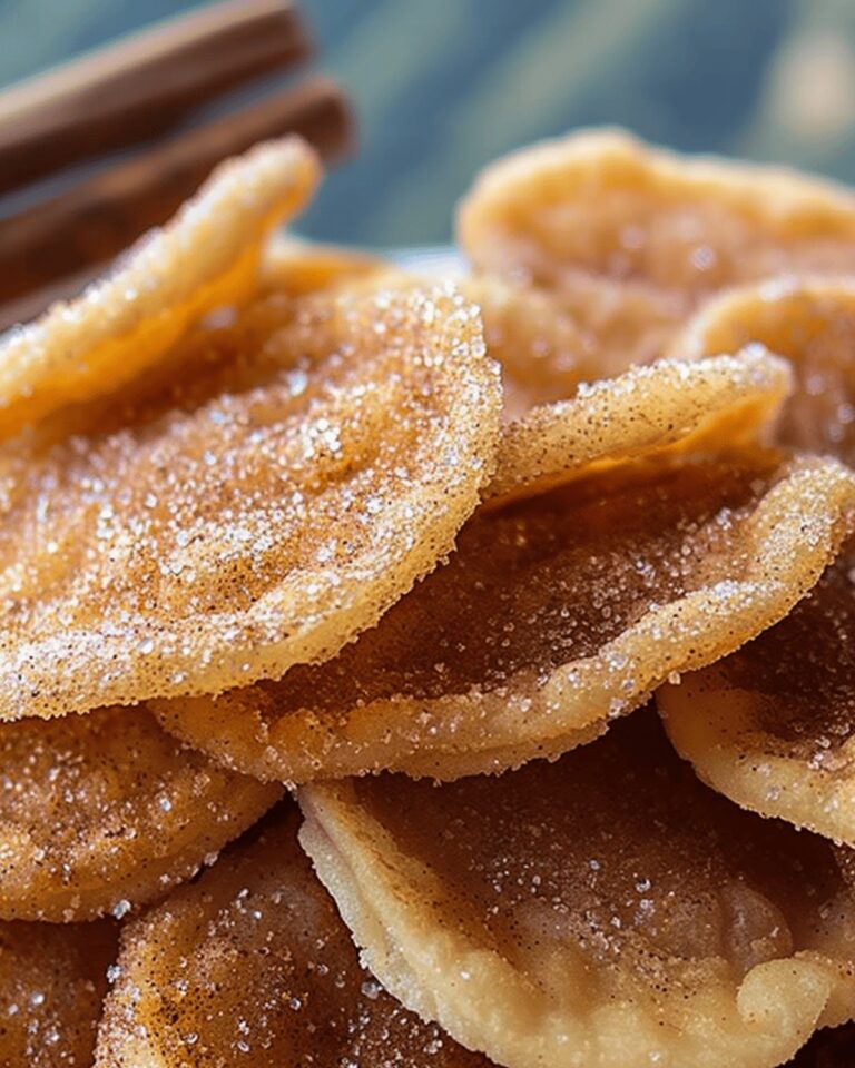 Crispy Cinnamon Sugar Tortilla Chips Recipe