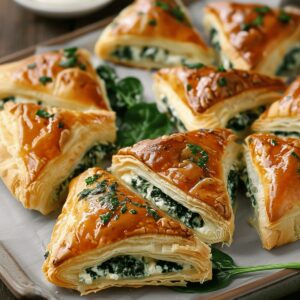 Cream Cheese Spinach Puffs Recipe