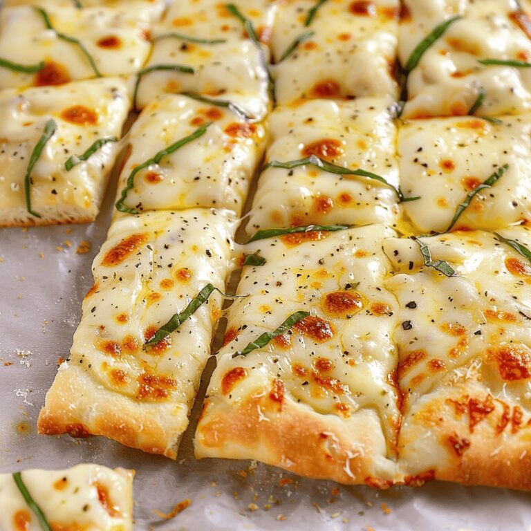 White Garlic Bliss Pizza Recipe