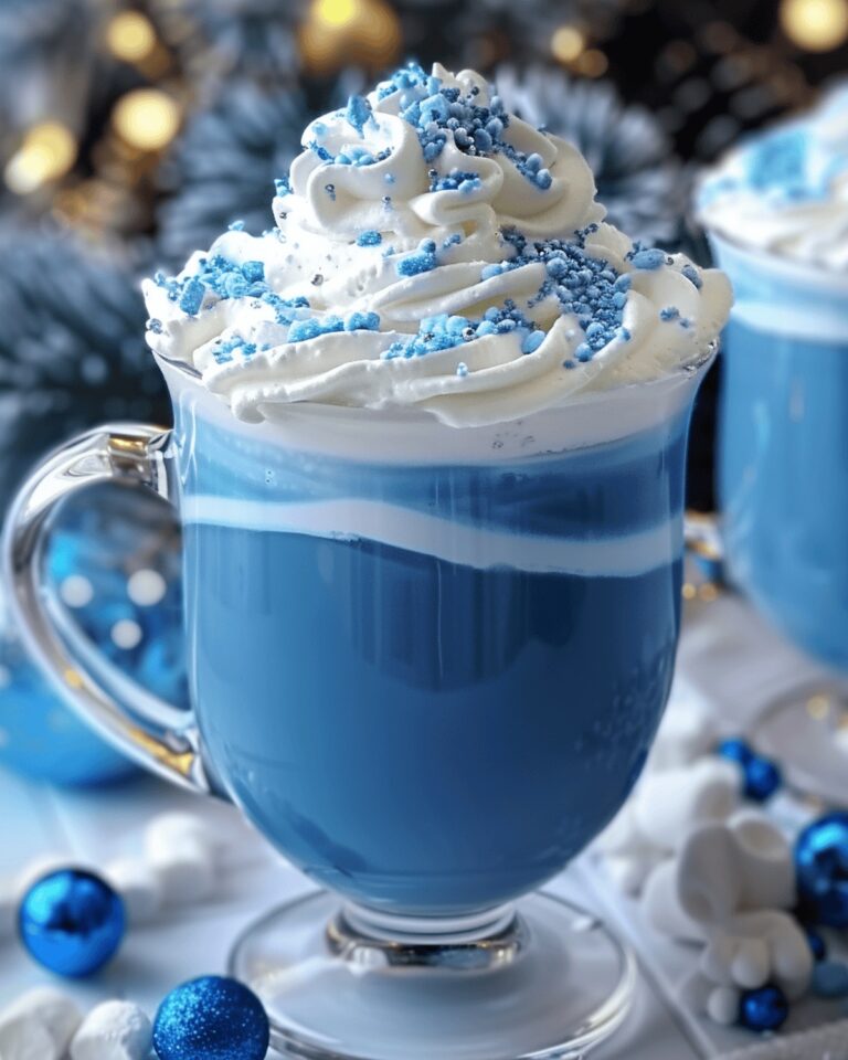 Cozy Blue Winter Cocoa Recipe