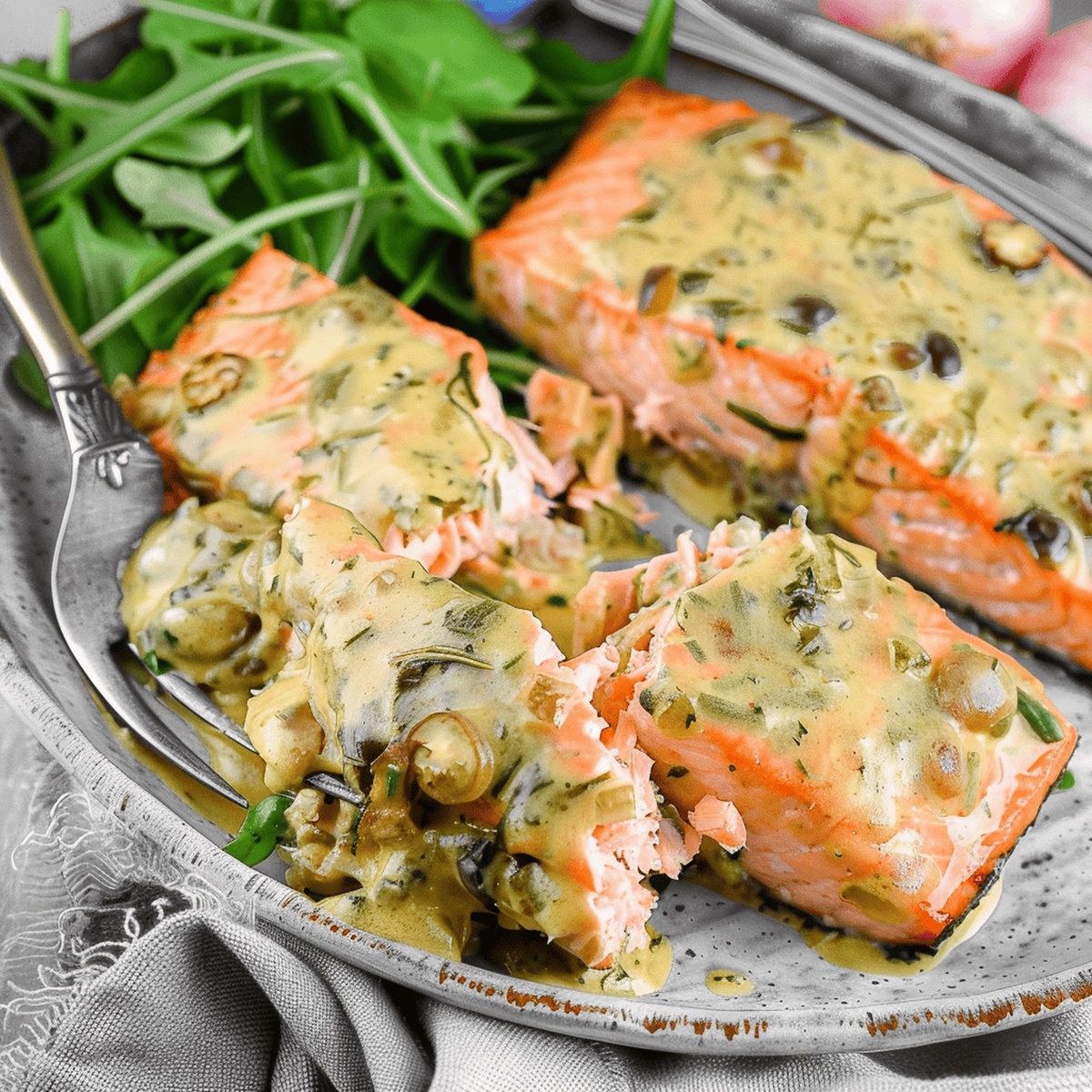 Baked Dijon Salmon Recipe
