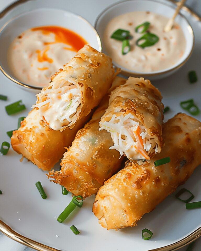 Crispy Crab Cake Spring Rolls with Spicy Aioli Recipe