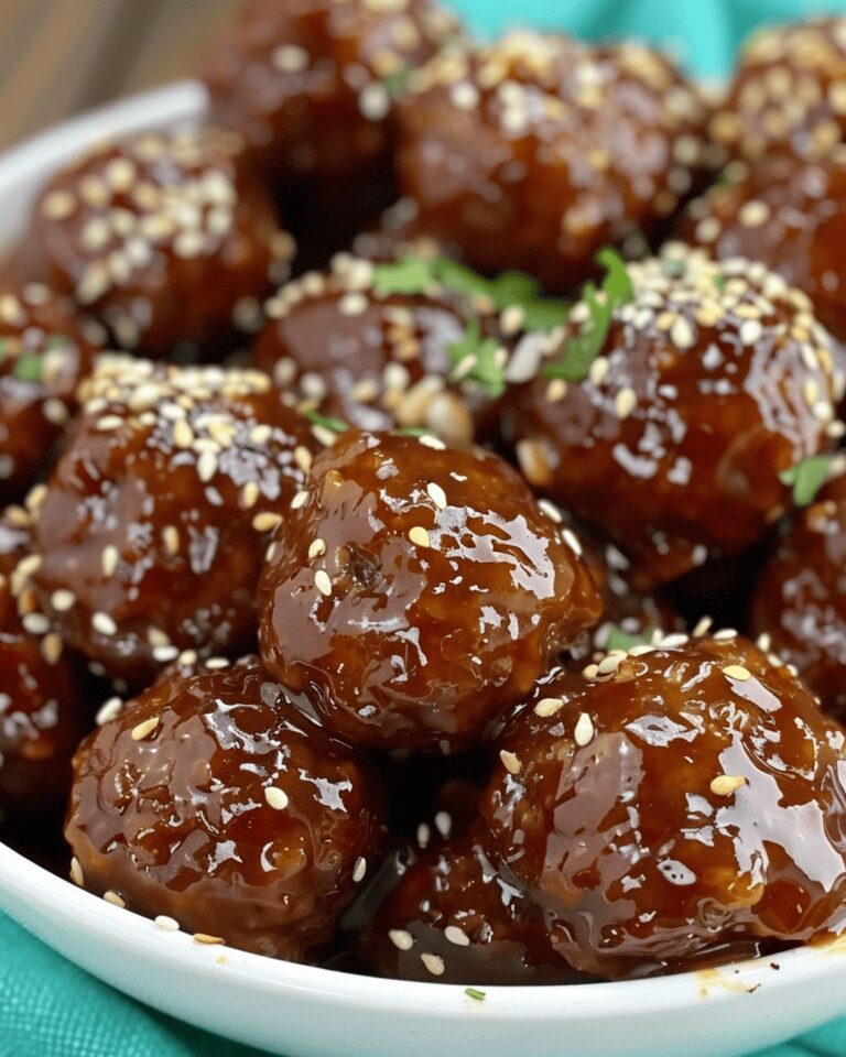 Succulent Honey Garlic Meatball Feast Recipe