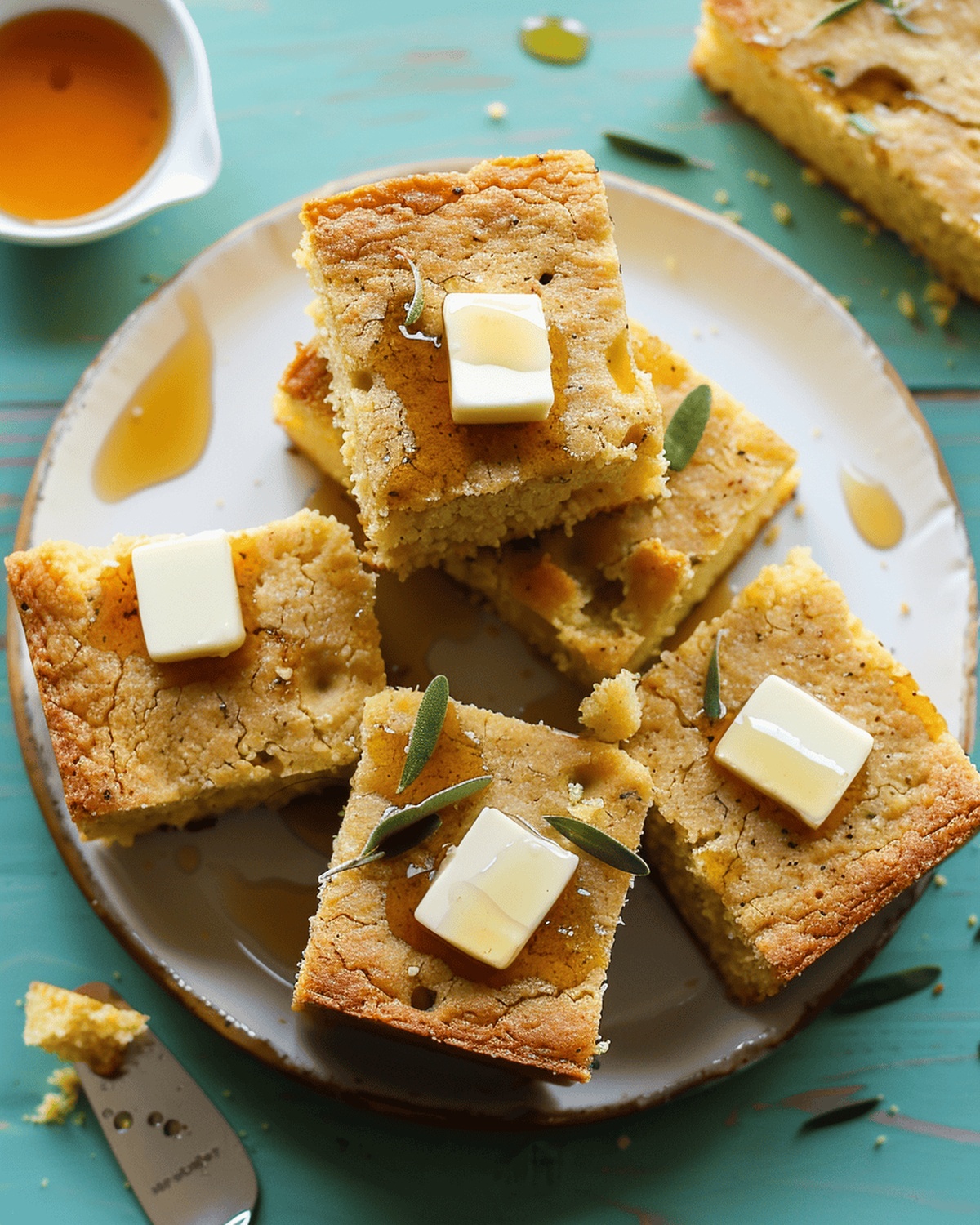 Rustic Chickpea Cornbread Recipe