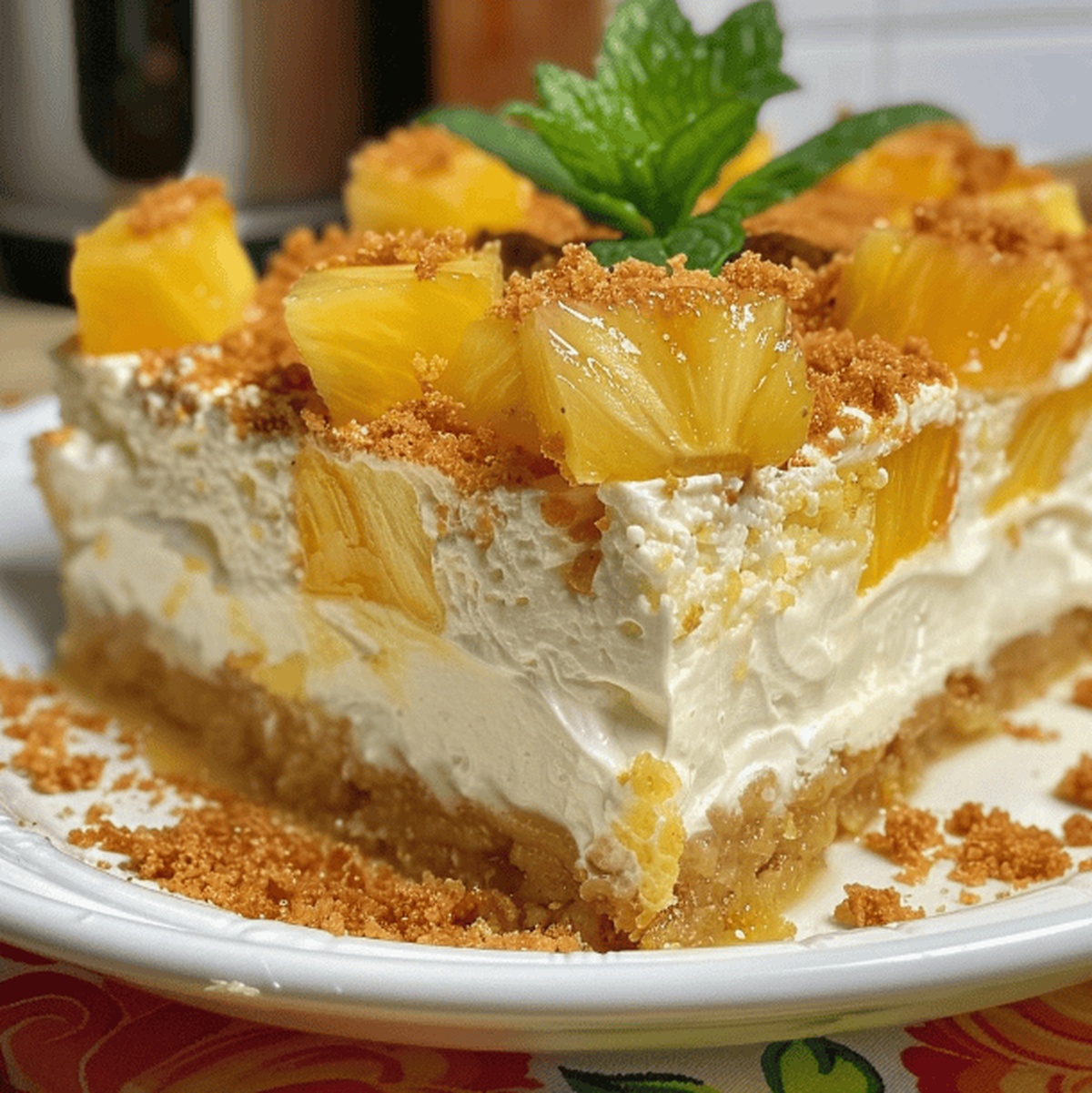 Pineapple Cheesecake Dessert Recipe