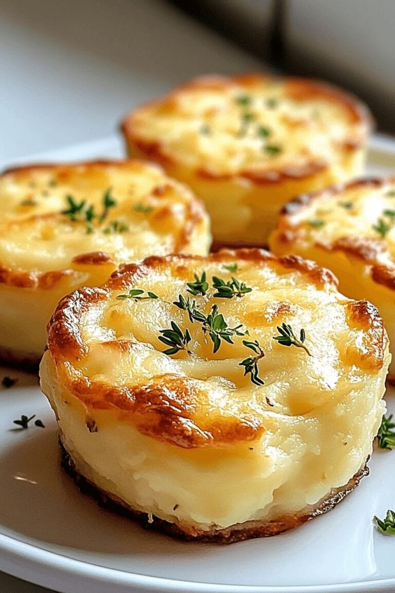 Buttery Cheesy Mashed Potato Puffs Recipe