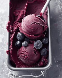 Blueberry Ginger Sorbet Recipe