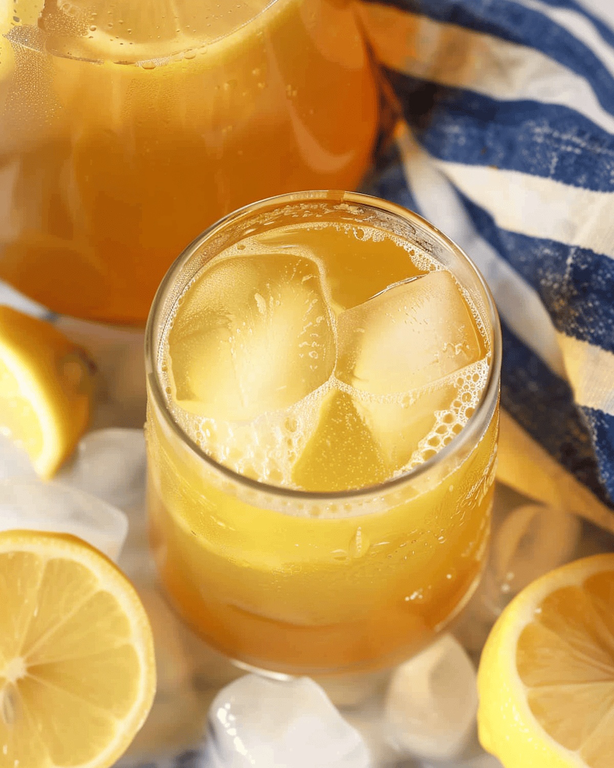 Lemon Iced Green Tea Recipe